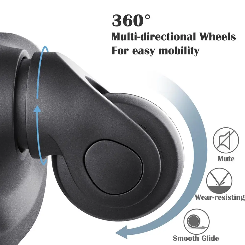 Легкий жесткий комплект багажа из 3 предметов ABS с спиннинговым чемоданом 20