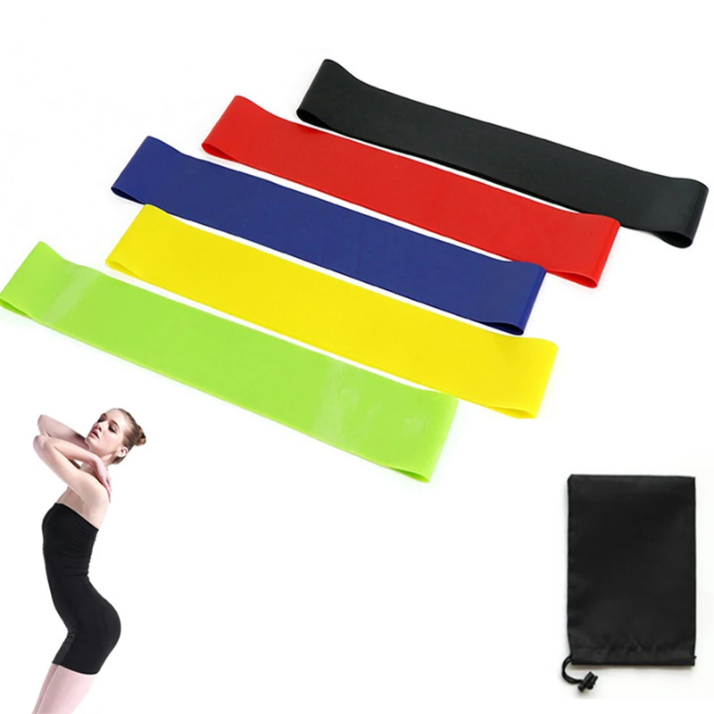 Набор резинок сопротивления для занятий фитнесом и йогой спортивные резинки