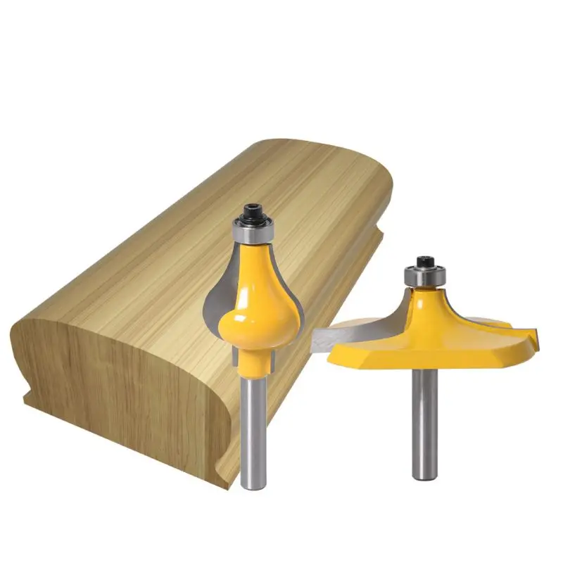 2 шт. 8 мм стержень поручень тенон Фрезерные фрезы Набор для деревообработки