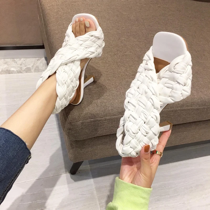 

Coolcept Summer Women Sandals Thin High Heels Solid Color Fashion Party Outdoor Sexy Candy Color Ladies Footwear Size 35-42