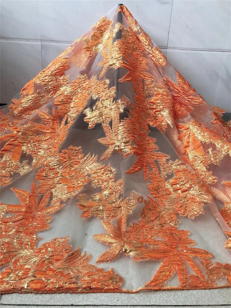 5 ярдов/партия красная жаккардовая вышивка черная французская сетчатая