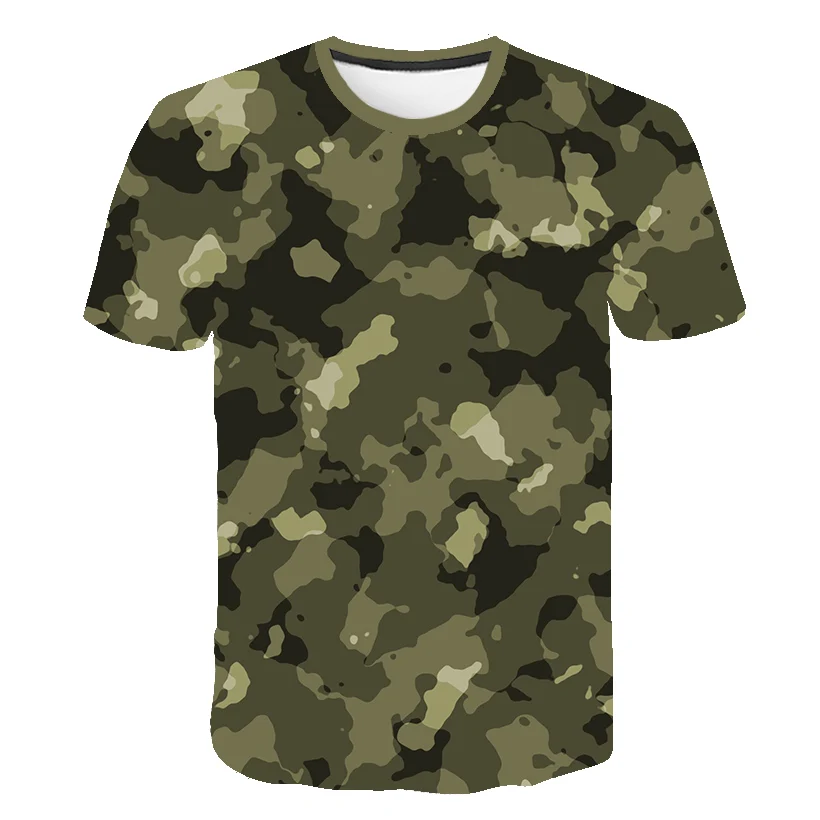

Camouflage Children's T-shirt 3D printed T Shirt For Boys Girl Kids Counter-Strike Casual Tops Funny O-Neck CS Clothing DIY