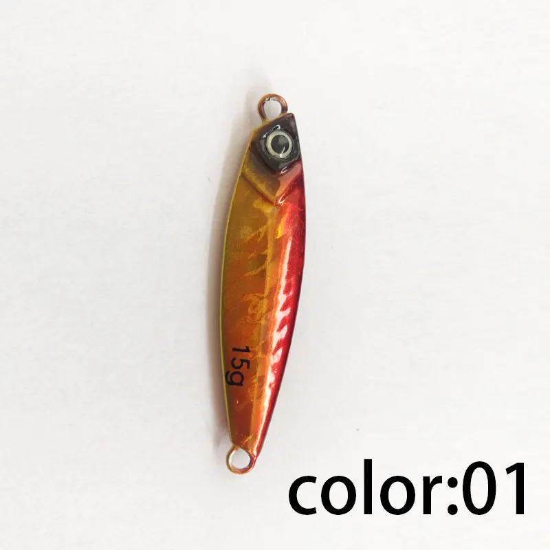 Свинцовый джиг для Глубоководной Рыбалки приманки джиггинга рыболовные