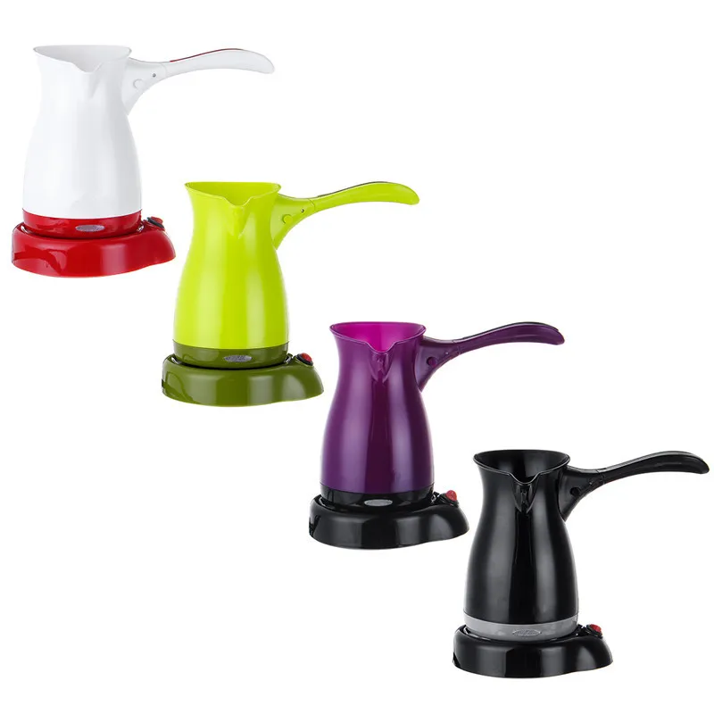 Портативная электрическая кофемашина 220 В чайник из АБС-пластика для