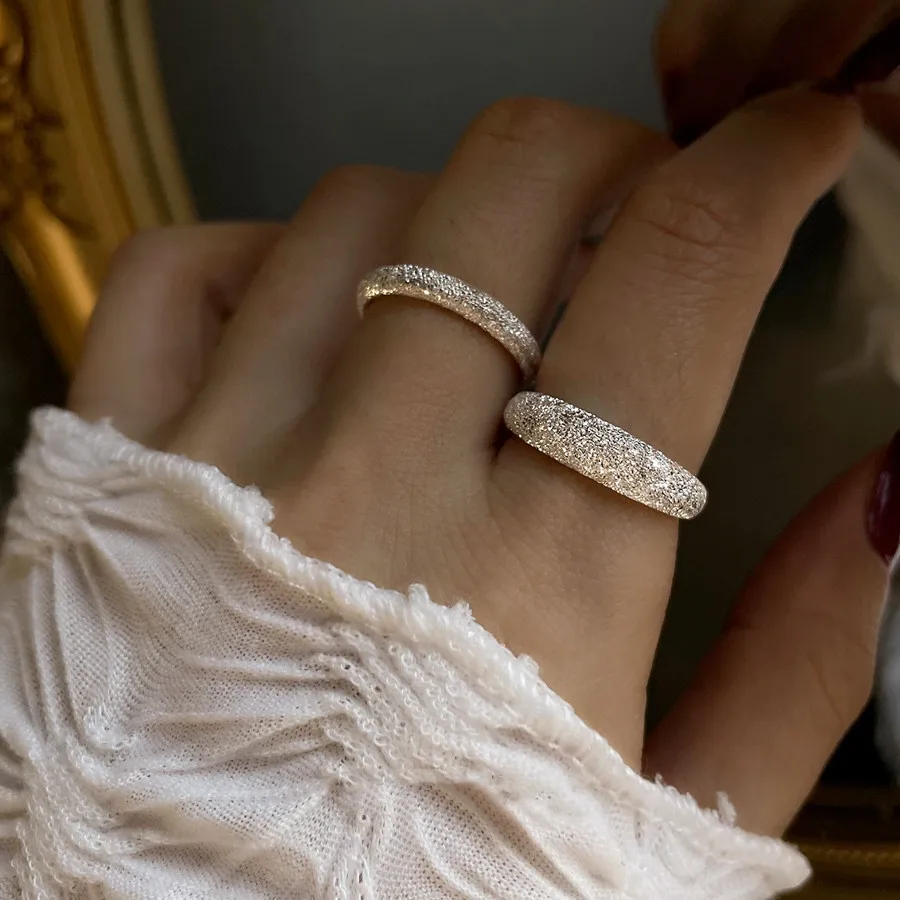 

Silver Color Joint Tail Ring for Women European and American Exquisite Ring Female Simple Jewelry