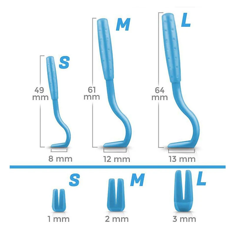 

3PCS /Lot Pet Flea Remover Tool Scratching Hook Remover Pet Cat Dog Grooming Supplies Tick Picker Flea Removal Tool Pet Comb