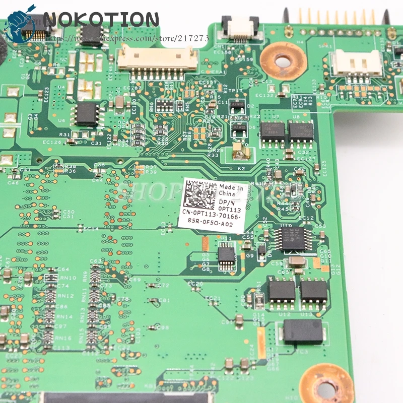 Материнская плата NOKOTION для ноутбука Dell Inspiron 1525 материнская 965GM DDR2 свободный ЦП CN