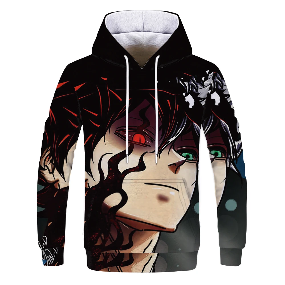 

Autumn and winter fashion new hoodie animal world one of the wolf 3D printing men's casual hooded loose warm sweater