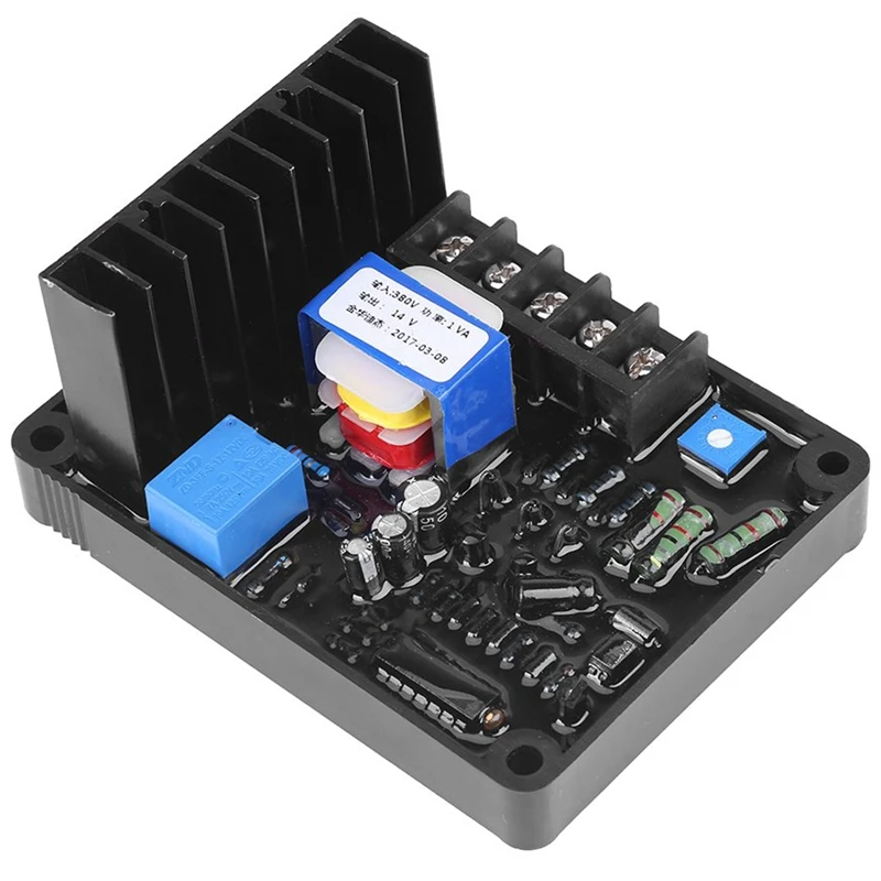 Brush Type Generator Three Phase AVR GB-170 Automatic Voltage Regulator Suitable for STC Three-Phase 220/380/400 VAC Gen | Электроника
