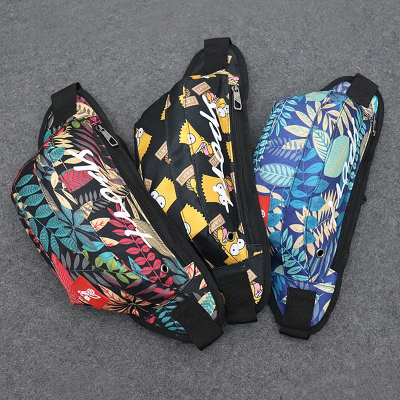 Поясная Сумка унисекс забавные мешки в уличном стиле хип хоп нагрудная Сумочка