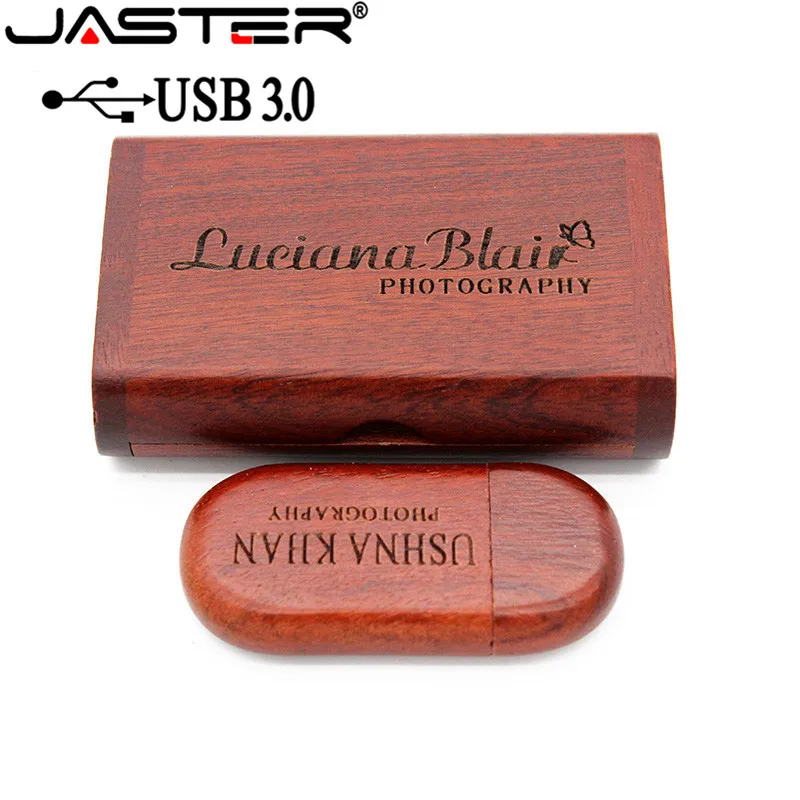 USB флеш накопитель JASTER в деревянном корпусе 4 ГБ 16 32 64 usb 3 0|logo pen drive|custom wooden usb32gb |