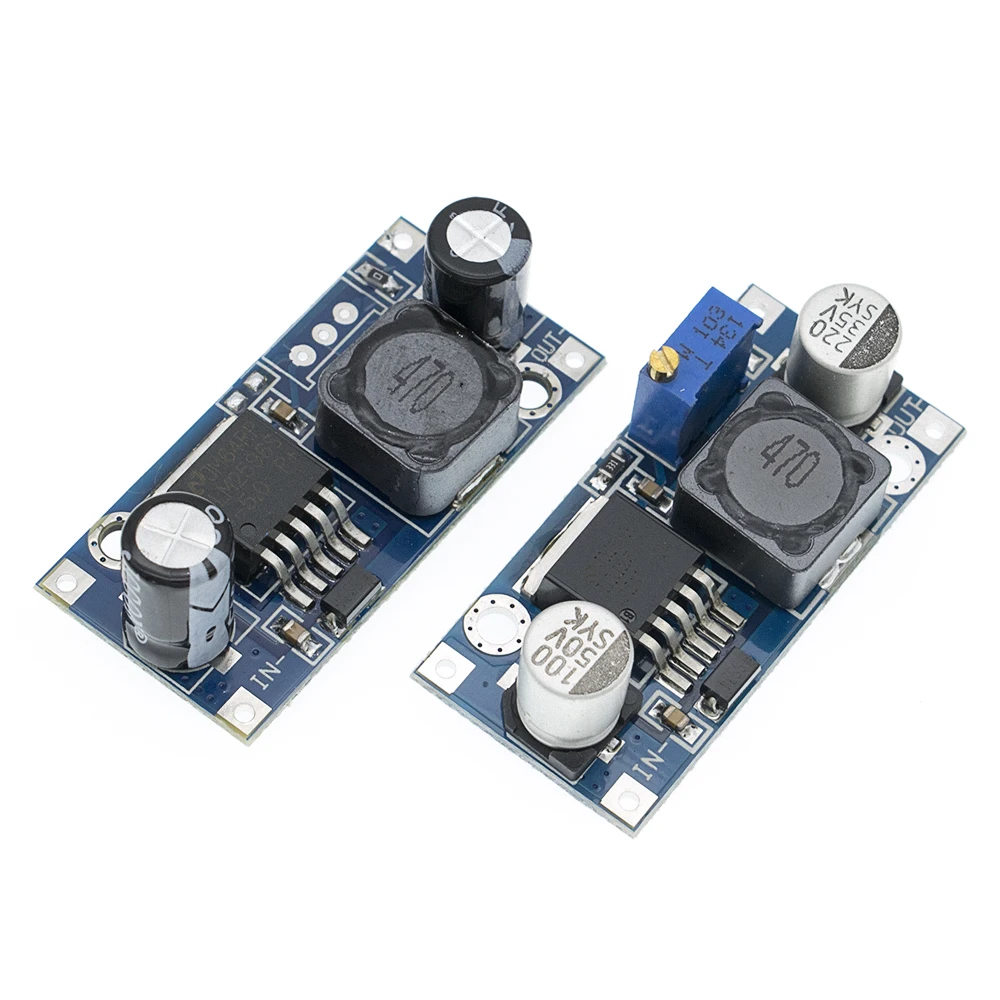 100pcs LM2596 LM2596S ADJ DC 4 5 40V Регулируемый/5V step down Модуль питания 5V/12V/24V|lm2596s dc-dc|power modulemodule