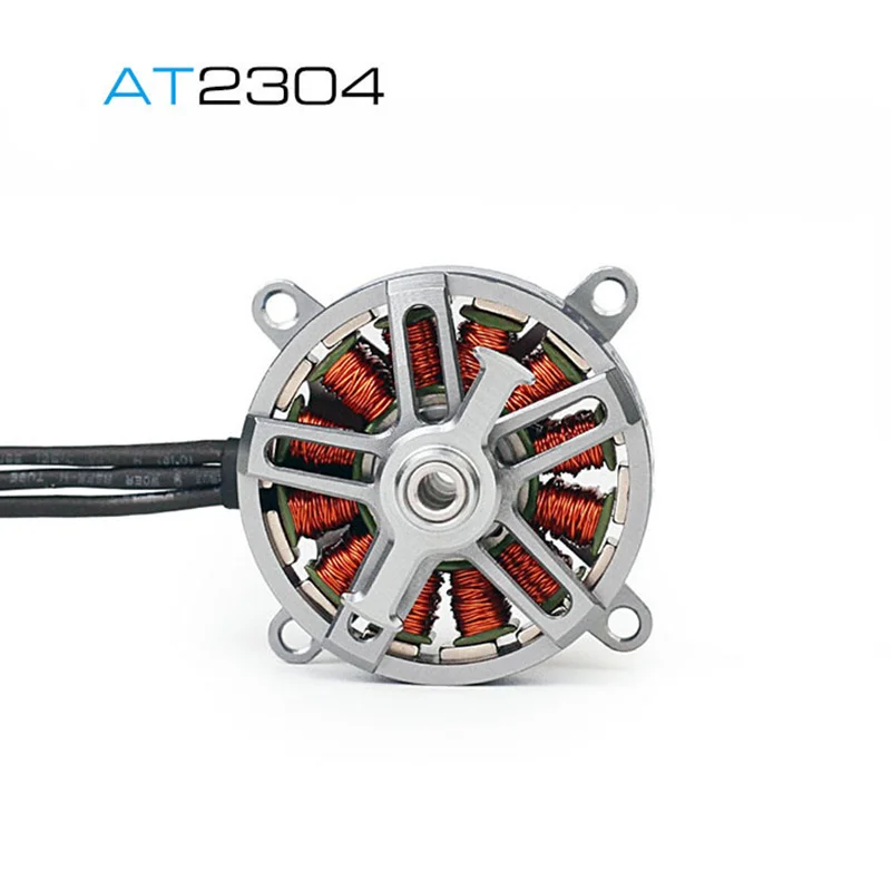 T-MOTOR короткий вал AT2304 KV1500/1800/2300 внешний бесщеточный двигатель ротора для F3P FPV