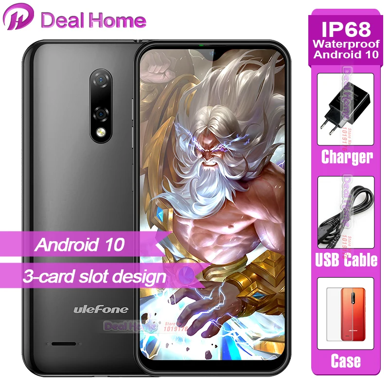 Смартфон Ulefone Note 8P 2 + 16 ГБ Android 5 10 0 дюйма 4G 4 ядра камера 8 МП | Мобильные телефоны и