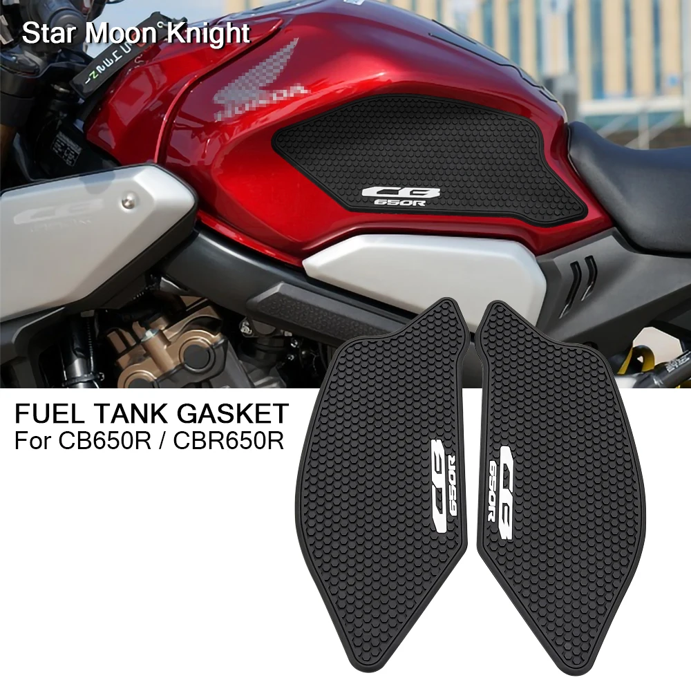 

Tank Grip Pads For HONDA CBR650R CB650R 2019-2021 motorcycle Protector Sticker Tank Traction Pad Side 3M CB 650 R CBR 650 R