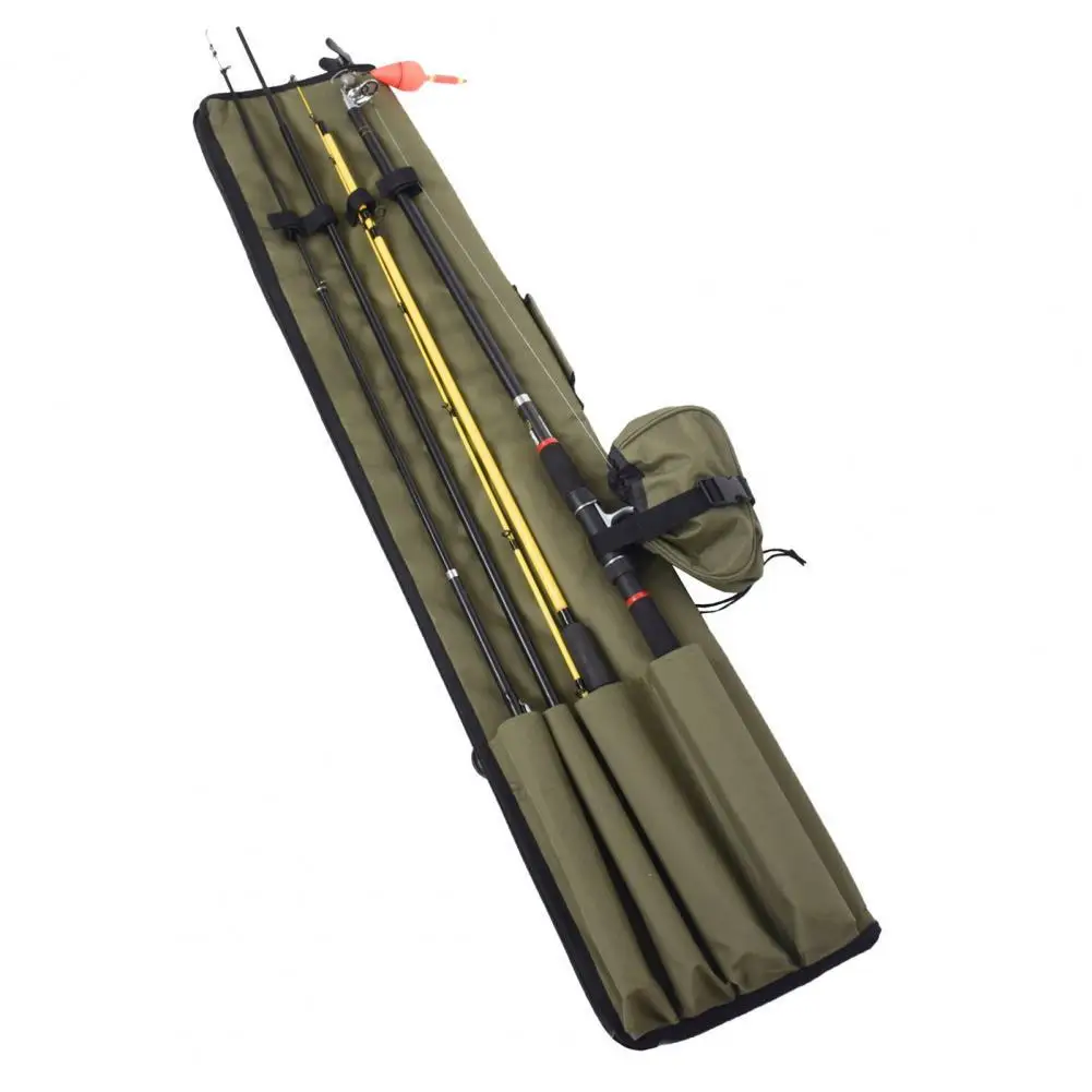 

Fishing Rod Bag Multifunctional Foldable Wear Resistant Fishing Rod Carrier Pouch for Outdoor