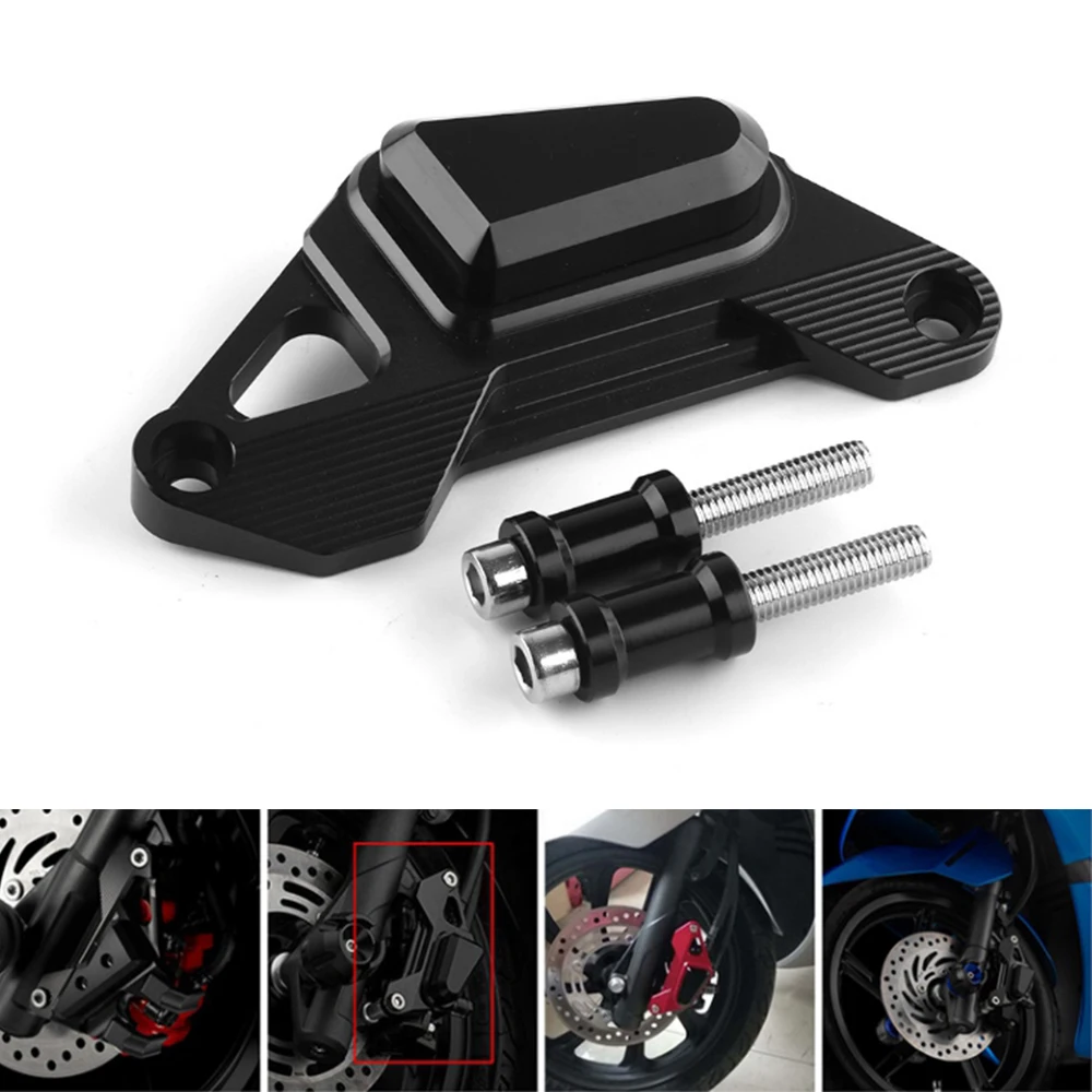 

Motorcycle CNC Aluminum Front Disc Caliper Brakecaliper Brake Guard Protector Cover For Honda PCX 125 150 PCX125 PCX150