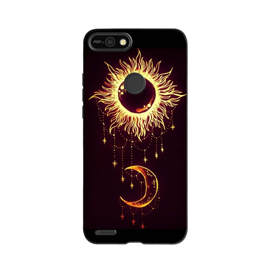Силиконовый чехол для Tecno Pop 2F 5 45 дюйма мягкие чехлы из ТПУ телефонов 2 F Pop2 Pop2F