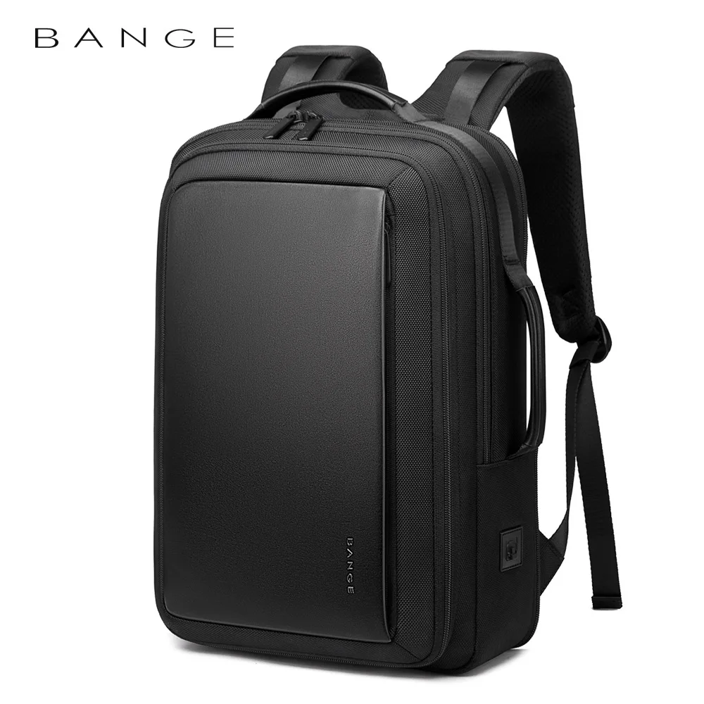Bange Expandable Backpack Men for 15.6 Inch Laptop/Computer Backpacks Male Travel Backpack Bags Large Capacity Male Fashion