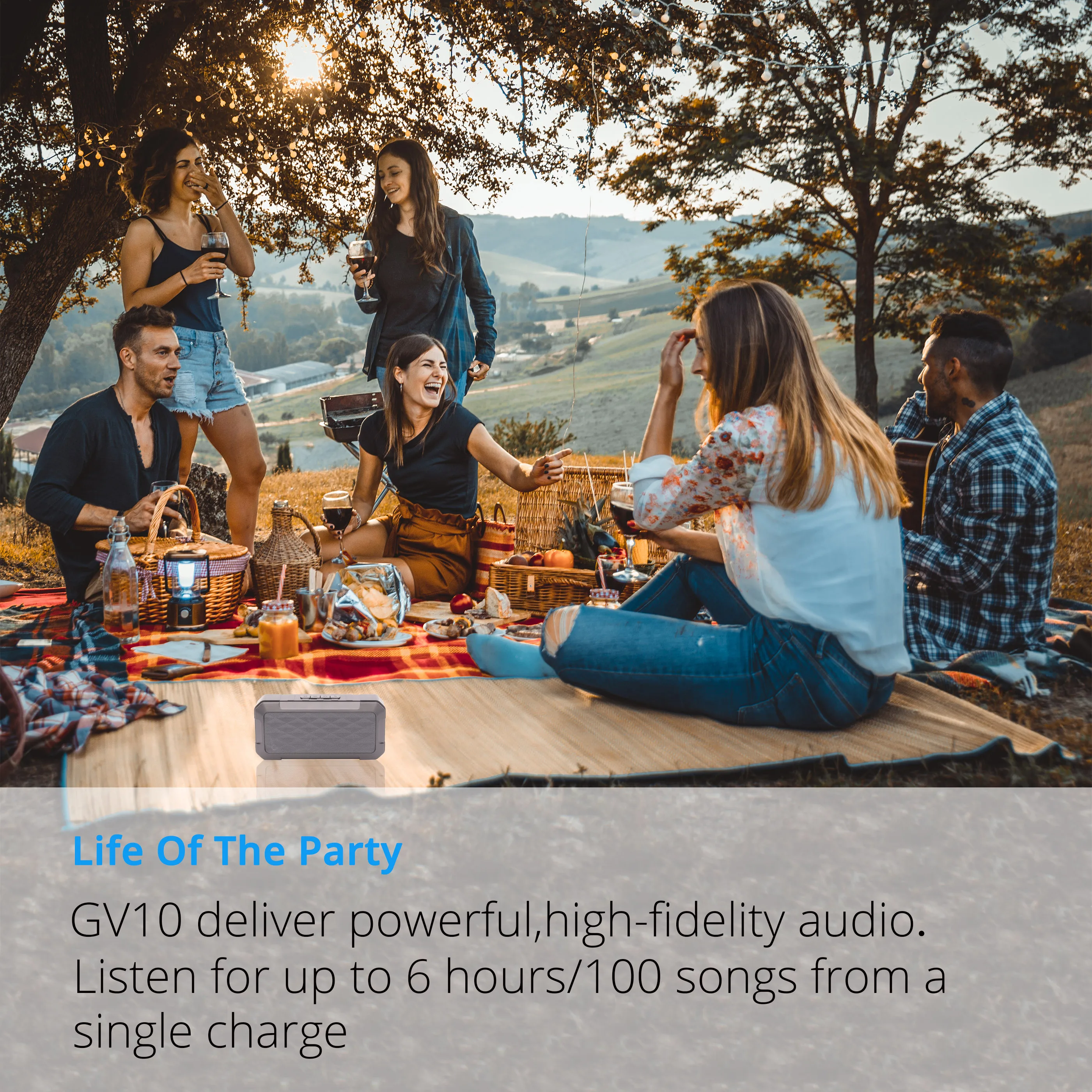 GV10 мини беспроводной bluetooth динамик enceinte портативный parlante Саундбар spotify Премиум ретро компьютер Бумбокс синий зуб usb