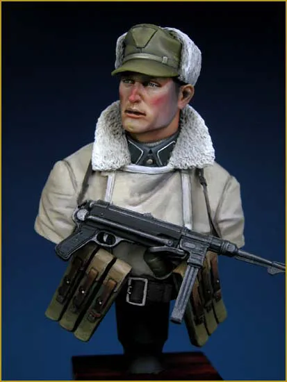 1/10 бюст полимерный строительный комплект Division Soldier