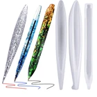 DIY шариковая ручка Силиконовая смола форма Кристалл эпоксидная смола художественное ремесло изготовление формы держатель ручки формы инструмент ручной работы домашний декор