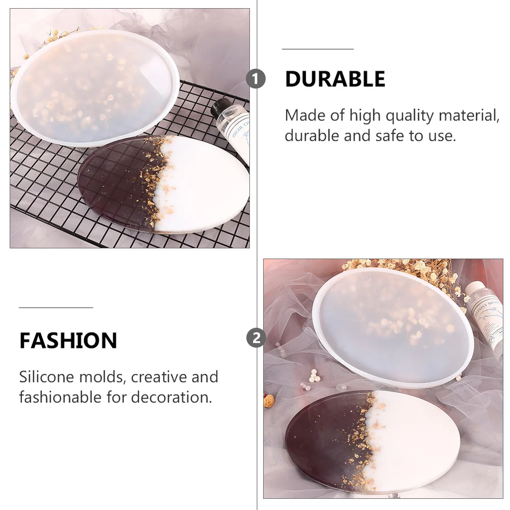 

3 Pcs DIY Silica Mold Handcraft Decoration Mold Homemade DIY Ornament Mould