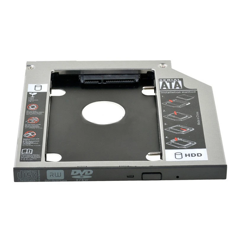

12,7 мм SATA 2nd SSD HDD Caddy для ASUS A53SJ A53T A53E A53SV жесткий диск Caddy