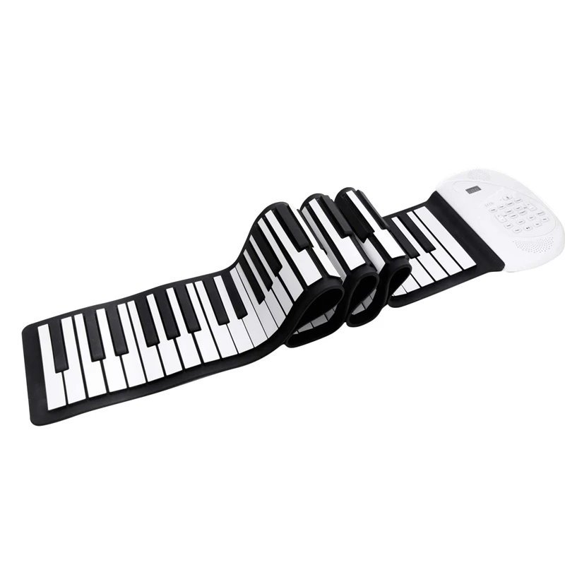 

88 Keys Roll Up Piano Upgraded Portable Rechargeable Electronic Hand Roll Piano for Beginners Kids Adults Gift