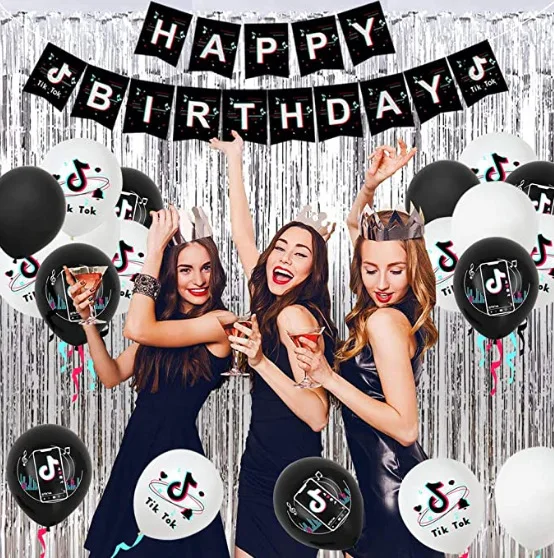 

Music Theme Birthday Party Decorations,Party Supplies, Included Happy Birthday Banner,Paper Cup,Decoration Balloons
