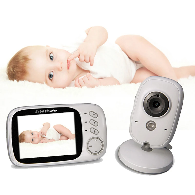 Wireless Video Color Baby Monitor Pet LCD 3.2 inch 2 Way Audio Talk Night Vision Surveillance Security Camera | Дом и сад