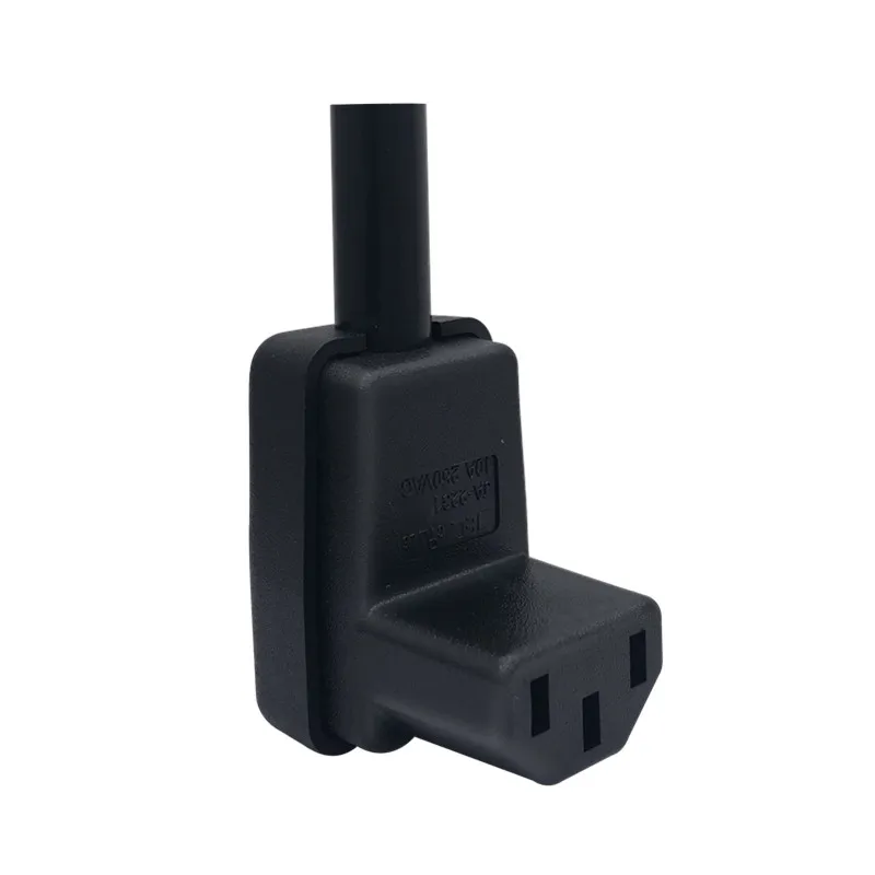 JORINDO IEC 320 C13 Female Plug Adapter 3pin Socket Power Cord Rewirable Connector down Angle Detachable | Электроника