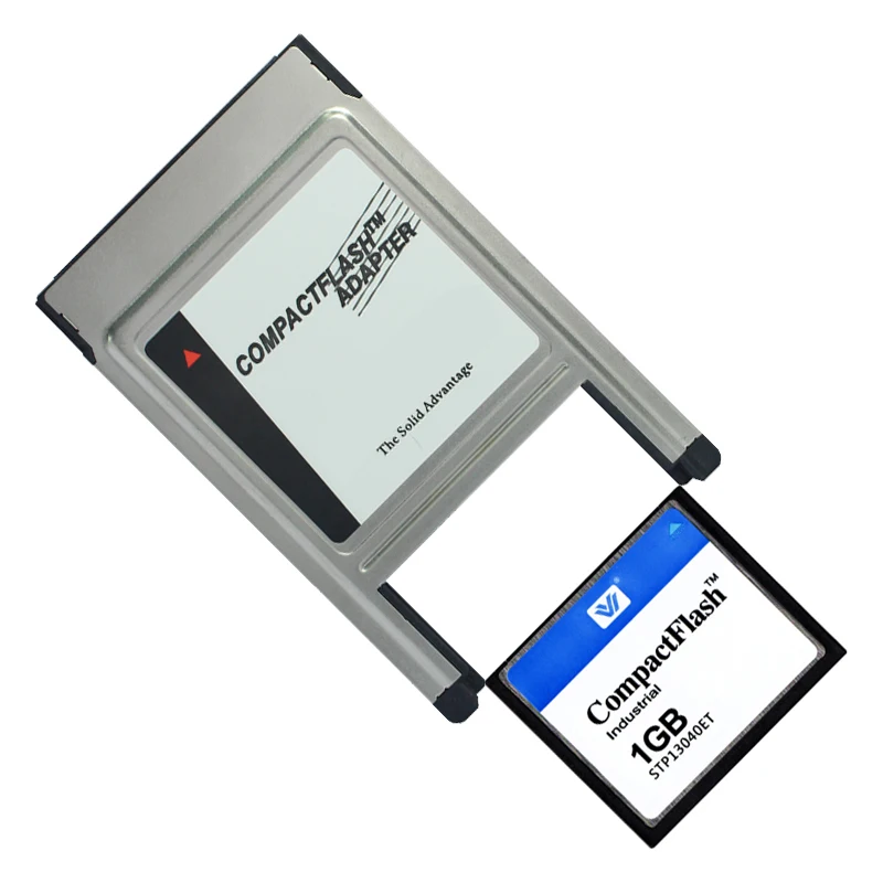 Карта CF 128MB 256MB 512MB 1GB 2GB CompactFlash CF карта с адаптером PCMCIA карта памяти для автомобиля MP3