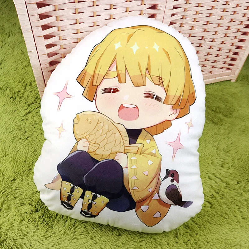 

Anime Domen Slayer Pillows Stuffed Dolls Devil's Blade Toys Manga Kimetsu No Yaiba Tanjirou Nezuko Cushion Plush Toys