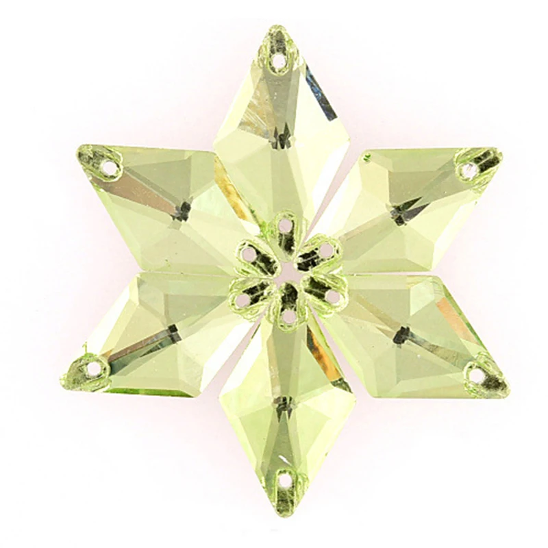 28pcs Sew On Stone Top Quality Color Crystal Glass Rhinestone Sewing Accessories DIY Garment Dress Making | Дом и сад
