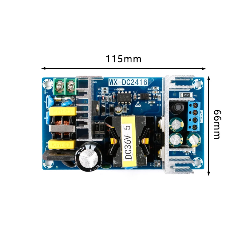 Power Supply Module 36V 5A 180W 50/60HZ AC-DC Switching Board AC 100V-240V to DC | Обустройство дома