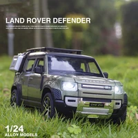 new 124 land rover defender suv toy alloy car diecasts toy vehicles metal car model simulation collection toys for kids gifts
