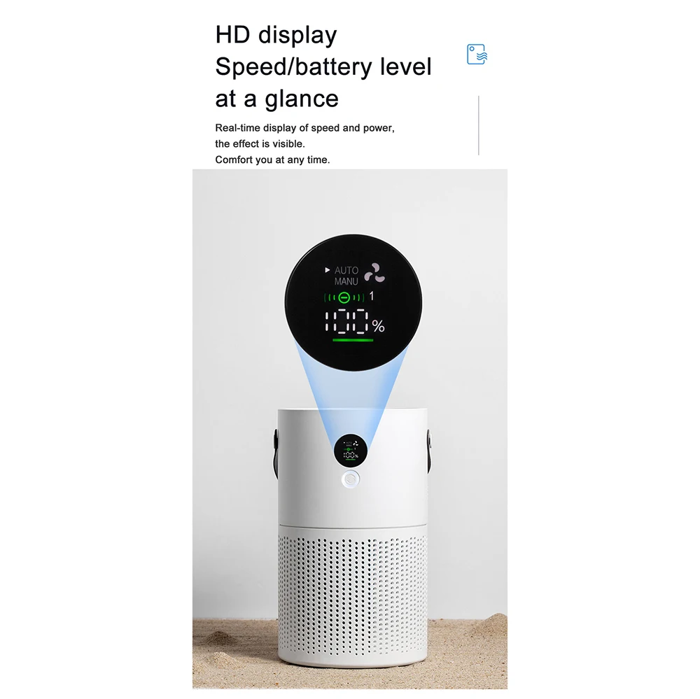Увлажнитель воздуха с HEPA-фильтром 5 Вт 10000 мАч