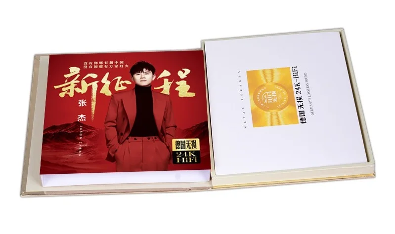 Музыкальный альбом Zhang Jie Jason коллекция записей 24K HIFI 3 CD диск китайский мужской
