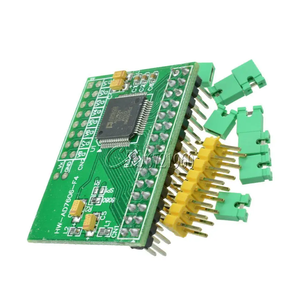 AD7606 модуль сбора данных 16 бит 200Ksps ADC 8CH синхронизация DH|Балласты| |
