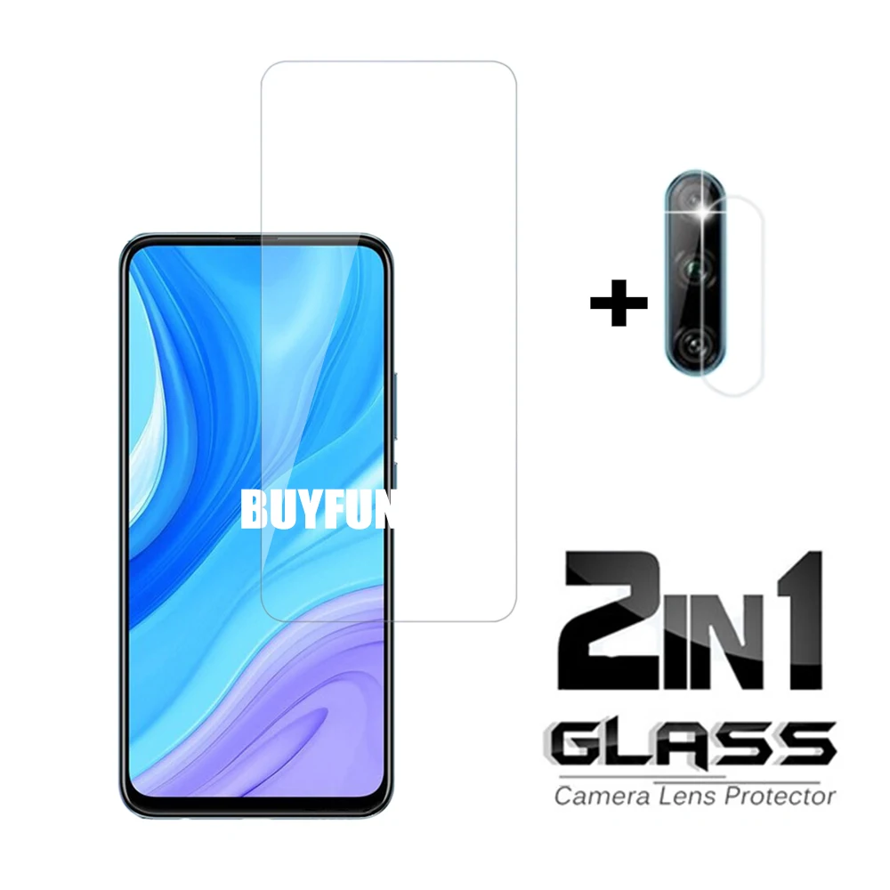 

2 в 1 закаленное стекло для объектива камеры Huawei Enjoy 10 s Enjoy 9 Защита экрана для Huawei Honor Play для Hua Wei Enjoy 10 s 9