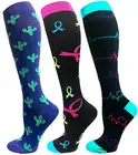 Носки мужскиеженские спортивные длинные компрессионные, высокие чулки, подходят для езды на велосипеде и бега