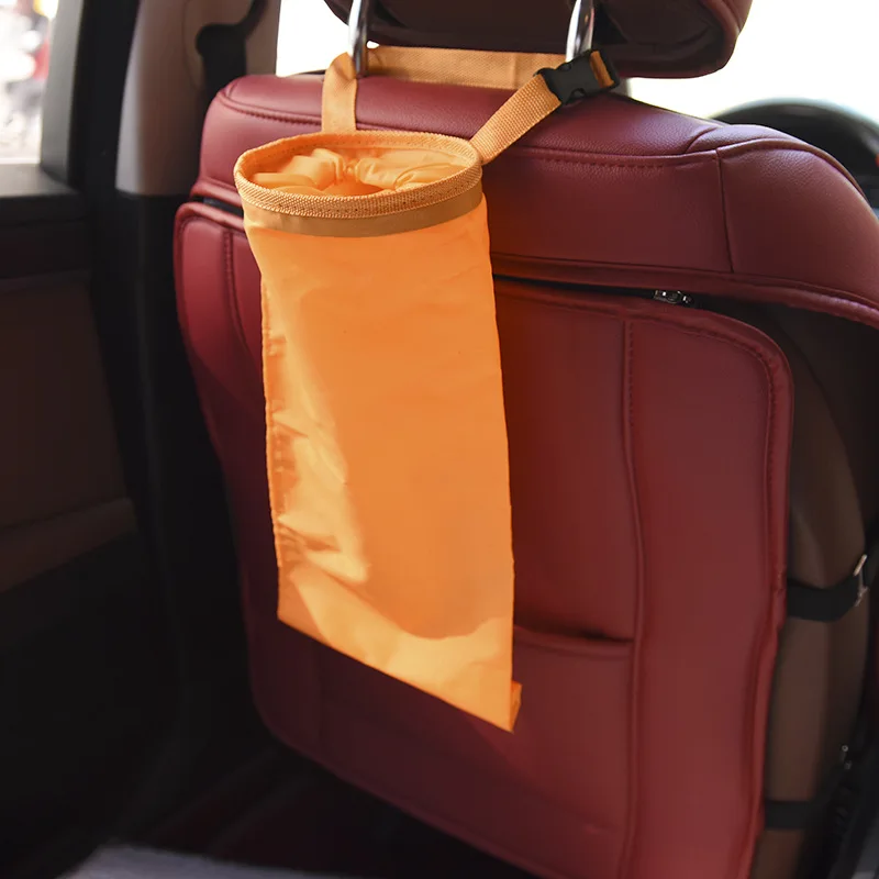 POSSBAY Portable Auto Storage Bag Car Dustbin Trash Garbage Seat Back Hanging Organizer Can Bin | Автомобили и мотоциклы