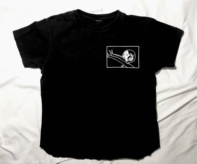 Футболка ручной работы Guro манга унисекс все размеры! Модная футболка 2019|Мужские