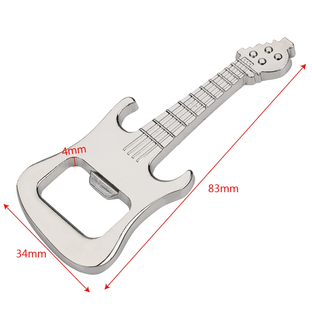 

Zinc Alloy Beer Openers Gadgets Pendant Bar Tools Guitar Type Bottle Opener Kitchen Accessories
