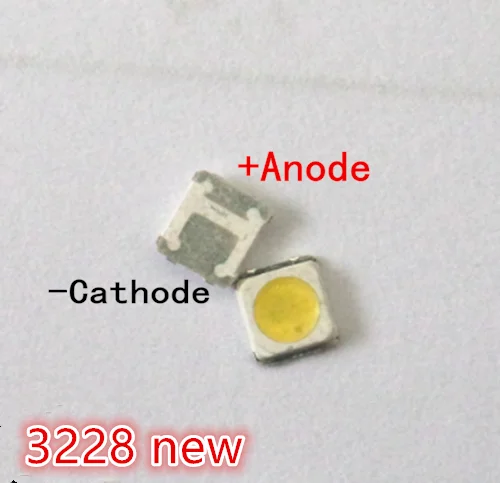 2828 New Module 1000 шт. для SAMSUNG 2828 светодиодный подсветка TT321A 1,5 Вт-3 Вт с зенером 3 в 3228 2828 холодный белый ЖК-подсветка для ТВ приложения - Испускаемый цвет: 2828 New Module