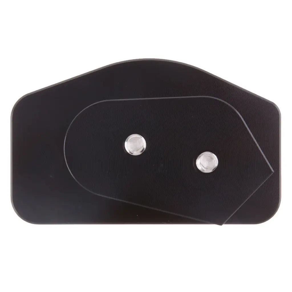 

Motorcycle Foot Peg Extension Plate Pad Enlarge for BMW G310GS G310R 17-18 Titanium,Black