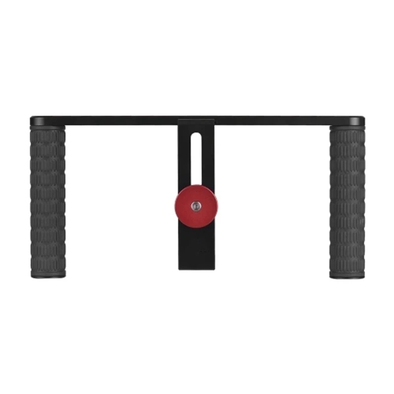 Алюминиевый сплав для смартфона видео Риг телефон стабилизатор двойной ручной