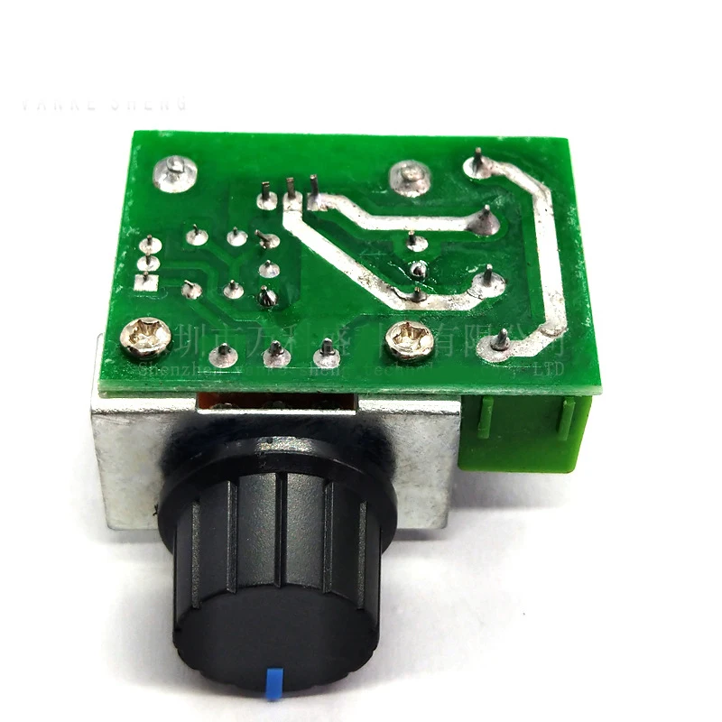 SCR Voltage Regulator Motor Dimmers Controller 50-220V AC 2000W Electrical Knob Switch Speed Control Tool For Thermostat | Обустройство
