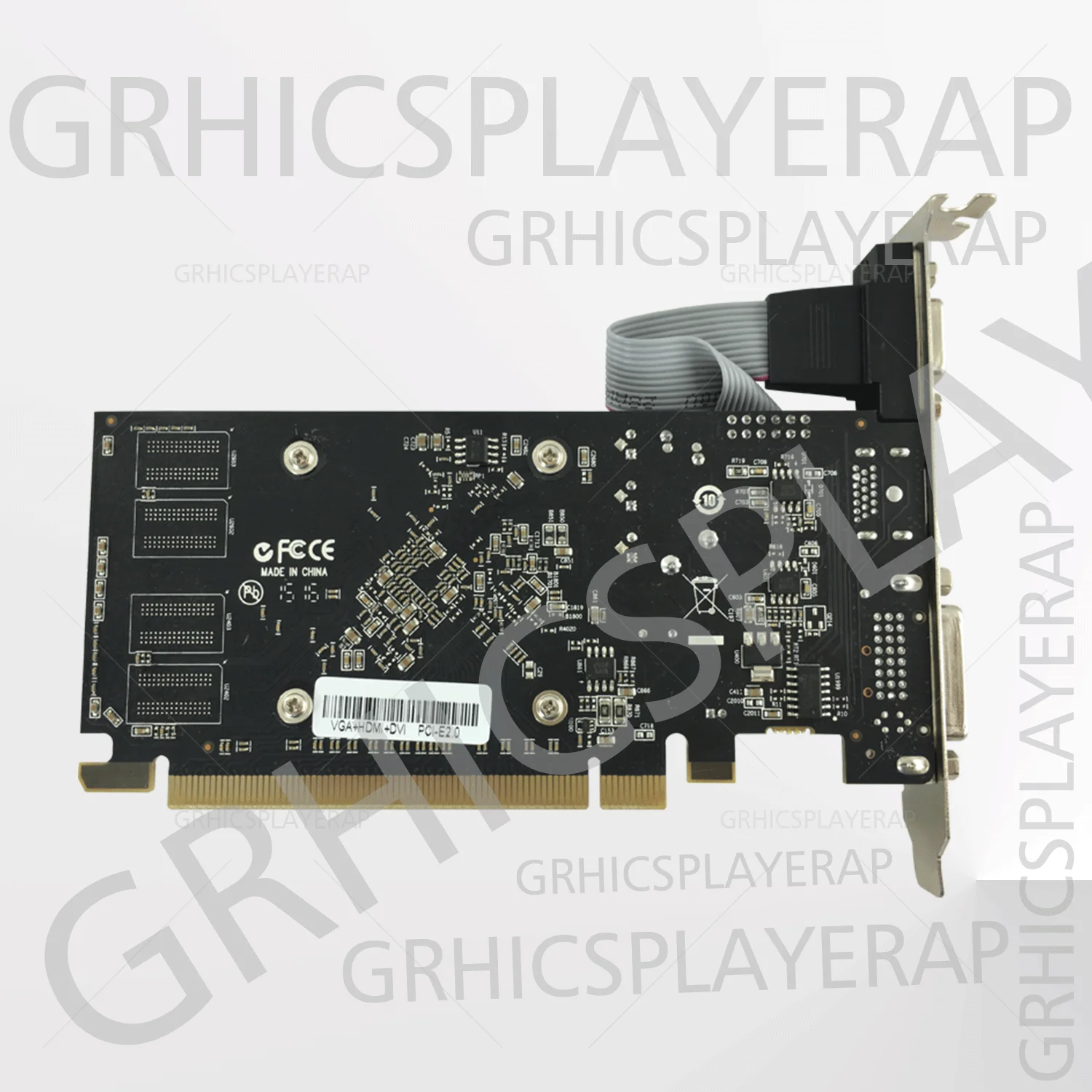 Видеокарта pci express HD7450 2 ГБ DDR3 64 бит LP видеокарта ПК для ATI|Видеокарты| |